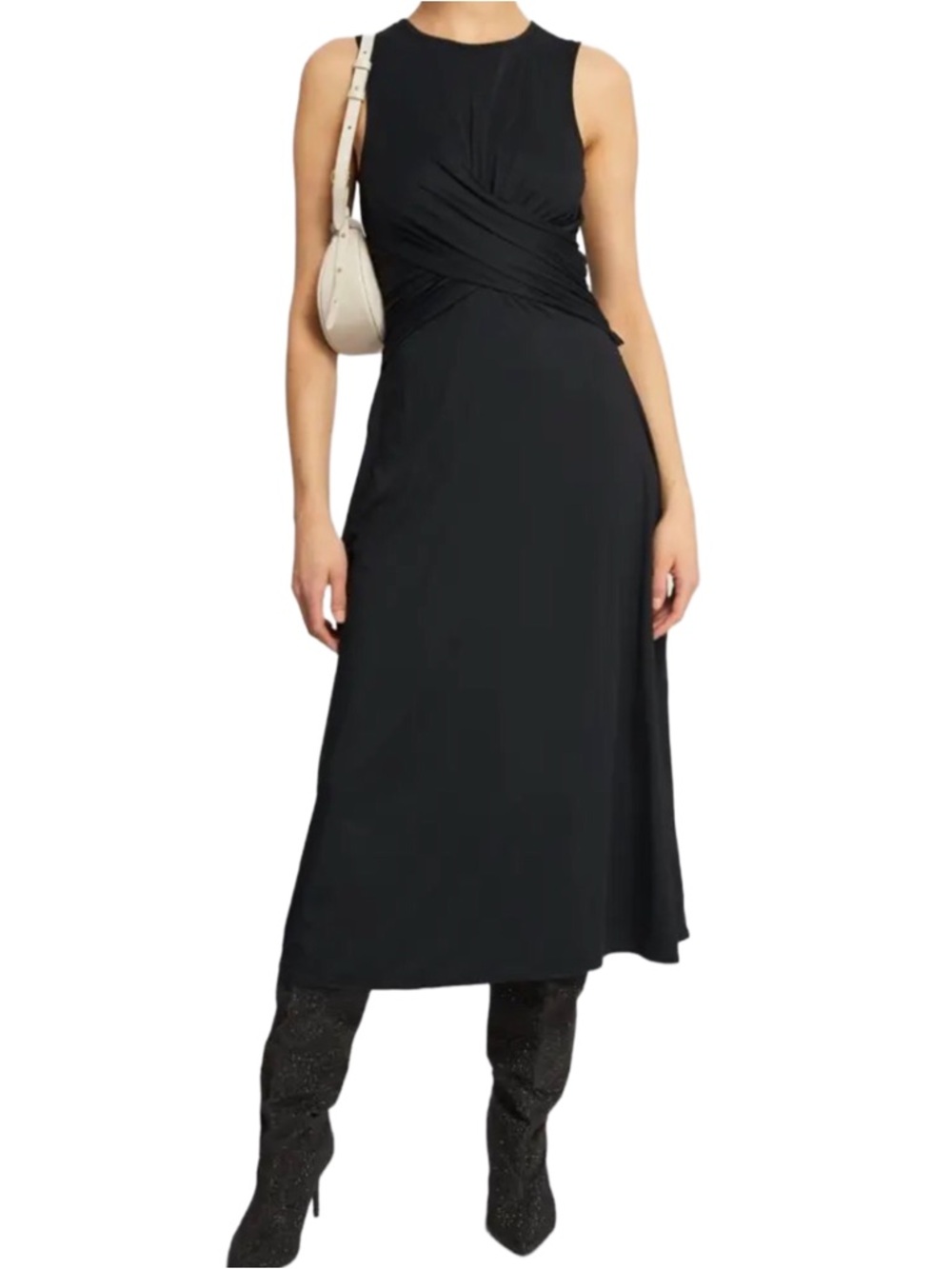 rag & bone Rose Wrap Front Sleeveless Dress